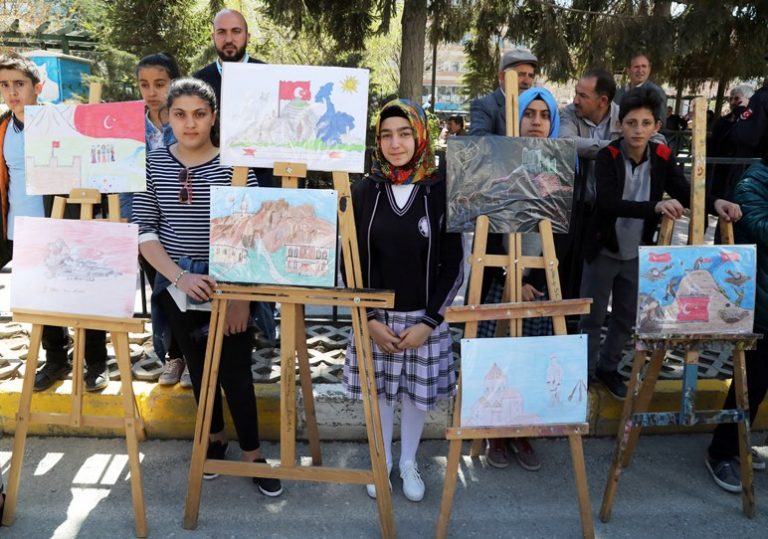 açık hava resim sergisi, projesi