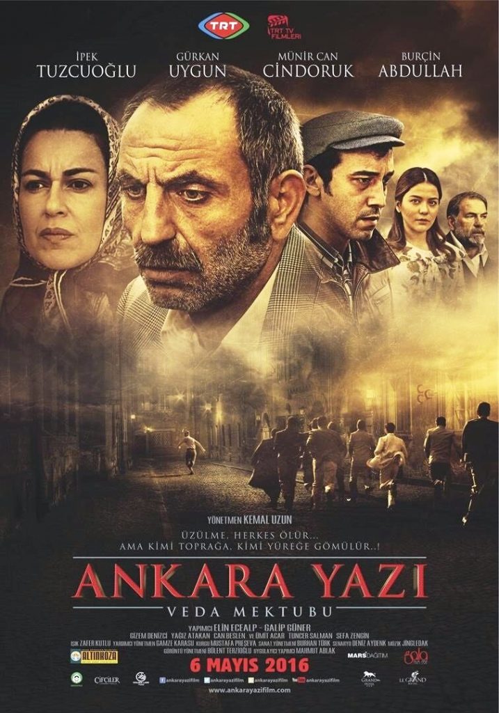 ankara yazı veda mektubu afişi