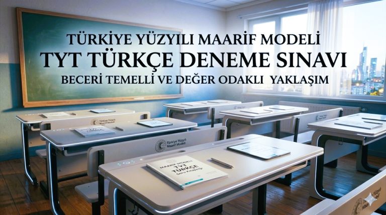 Maarif Modeline Göre TYT Türkçe Deneme Sınavı yeni -sisteme gore tyt soruları